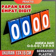 Portable Scoreboard Scoreboard Score Board 4 digit Game For Futsal Volleyball Badminton soccer Badmi