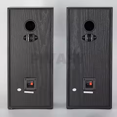 60W Power Subwoofer Speaker 4 Inch HiFi Passive Bookshelf Speaker 3-Way Surround Sound Speaker Home 