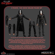 【Pre-order預訂】Mezco : 5 Points The Crow Deluxe Figure Set @SevenToys