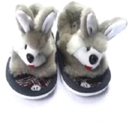 Jc soft fur rabbit doll baby sandals suitable for babies