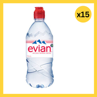 evian - [15支] EVIAN 法國天然礦泉水 750ml 3068320014067 [平行進口]