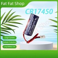 MAXELL CR17450 Battery 3V 2600mAh PLC Lithium With Plug