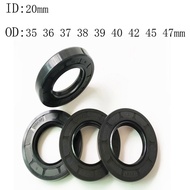 1 2PCS 20X35X4 5 6 7 8 10 20X36X6 7 20X37X6 7 8 10 20X40X4 5 6 7 8MM NBR Shaft Skeleton Oil Seal TC 