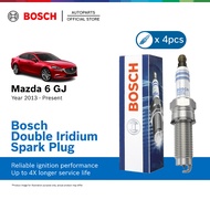 Bosch Double Iridium Spark Plug for Mazda 6 Sedan GJ 3rd Gen (4 Pcs/Set) VR7NII33X