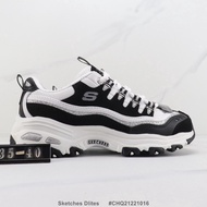 Skecher D"lites 1.0 Elite Generation Series รองเท้าผ้าใบลําลอง พื้นหนา ใส่สบาย สําหรับผู้ชาย ผู้หญิง