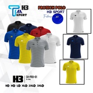 !!ถูกแทบทุน!! เสื้อโปโล โปโล H3 เอชทรี สปอร์ต รุ่น H3 POLO PRO TECH แท้ 100%