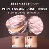 INSTAPERFECT Skin Blur Filter Powder - Setting Powder with Poreless Blur Satin Real Skin