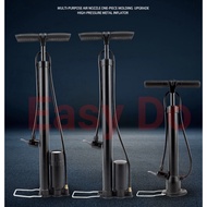 Quality Road / MTB Bicycle Tire Meter Floor Pump Multipurpose Pump / Pam Tayar Basikal