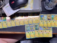 Assorted characters S 閃色寶藏ex card