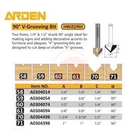 ARDEN 90° V-Grooving Bit