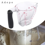 [Adepe] 1 Cup Angled Measuring Cup Easy to Use Portable Food Grade Material 250ml