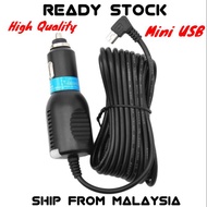 Mini USB Car Power Charger Adapter Cable Cord For GPS Car Camera 3.5m Car Charger Fast Charging Car 