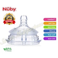 💯% Original Nuby Comfort Silicone Bottle Replacement Teat / Nipple