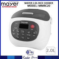 MAYER MMRC20 2L RICE COOKER WITH CERAMIC POT, 0.8L RICE CAPACITY