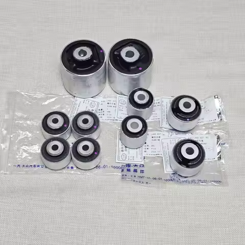 10PCS front axle control arm bush rubber bushing 8k0407515 8K0407183 8K0407183B 8k0407182B FOR AUDI 