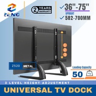 Zeno Z510 19"-45"  Universal Table Top TV Stand Mount for 27 30 32 37 40 42 43 45 Inch LCD LED Flat/