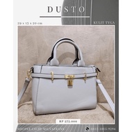 Dusto Elegant White Bag | Top Handle & Sling Bag