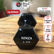 YuKo 4KG Iron Core Dumbbells for Men and Women, 4KG Dumbbells, Gym Dumbbells, Gym Equipment to Exerc