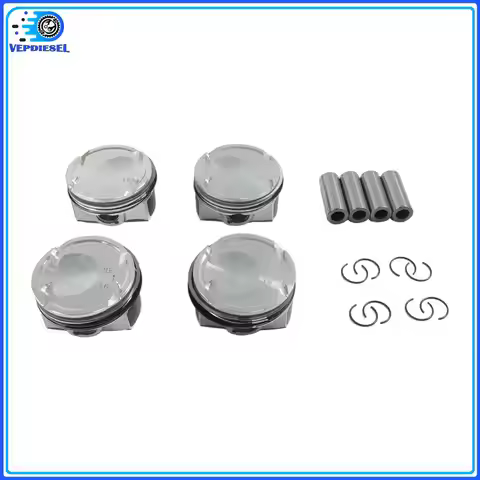4pcs G4FJ Engine Pistons Rings Set 23410-2BCA0 77mm For 2011-2019 Hyundai Kia G4FJ 1.6T Auto Parts