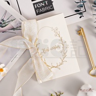 [Exquisite High-End] Pick-up Declaration Card Vow Book Wedding Vow Card Groom Bride Speaking Diction