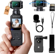 กล้องร่างกาย BOBLOV 5K Body Camera พร้อมไมโครโฟน กล้องกีฬาสําหรับ Vlog 5K / 15FPS และ 4K / 60FPS พร้