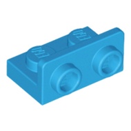 COOLPON|This Is LEGO Lego's Parts Bracket 1x2-1x2 99780 Side Board Adapter Dark Sky Blue
