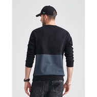 Citylink Cotton Fleece Pullover with Printed Design - Men's Round Neck Sweatshirt