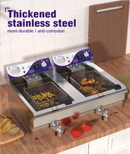 หม้อทอด เตาทอดไฟฟ้าสอ่างคู่ 26 ลิตร GY-132V