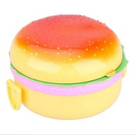 Thermal Lunch Box Burger Style Bento Insulation Food Storage Plastic Thermos Kit