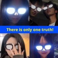 Fashion LED Glowing Glasses Fun Creative Night Party Glasses B0W8