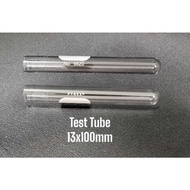 Pack of 5pcs: Test Tube, Pyrex13x100mm, 16x100mm,10x75mm,12x75mm