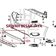 Diffuser Difuser Lower Bumper Cover Rear Spoiler Civic FC Turbo Original