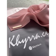 KHYRRA - Shawl Pleated , Shawl Cantik Panjang 2 meter