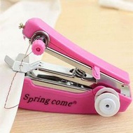 縫紉機器加強版便攜式小型迷你手動縫紉機家用手工袖珍手持微型裁縫機