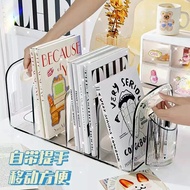 Desktop Book Storage Box Book Stand Shelf Desktop Separator Book Handy Tool Storage School Desk Stor