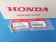 โบ๊ล(8*27MM.)ยึดใต้โช้คพร้อมแหวนรอบพิเศษ(8MM.)แท้HONDA NOVATENADASH อะไหล่แท้ศูนย์HONDA(90116-383-72