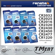 Renata CR2032 CR2025 CR2016 CR1616 CR1632 CR2320 CR2430 CR 2450 CR2477 CR1220 Lithium Battery Remote