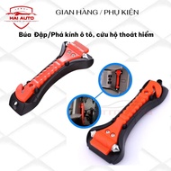 Common car glass hammer/breaking hammer, emergency rescue with stand