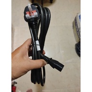 C13 power cord, 3-pin socket with 3*1.5mm core fuse, 3m long for heavy duty devices, free 01 10/13A 