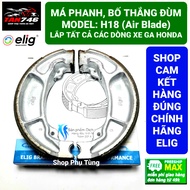 Má phanh cơ bố thắng đùm ELIG mã SCM-H18 lắp cho Air Blade Vision Sh Mode Lead PCX Click Vario từ 11