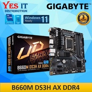 GIGABYTE B660M DS3H AX DDR4 LGA1700 MOTHERBOARD ONLY