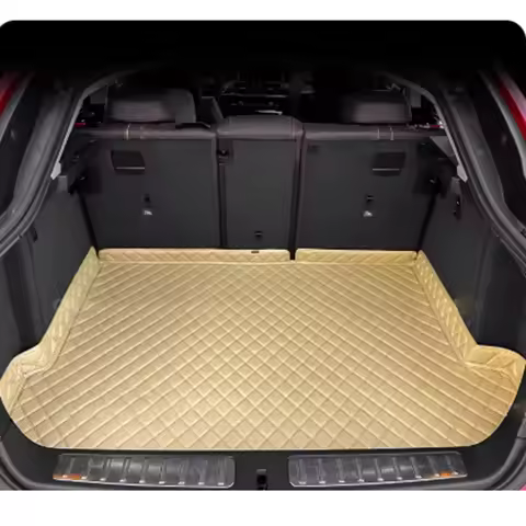 Custom Car Trunk Mats for Lincoln MKC 2017-2019 No speaker version in the trunk Anti Dirty Durable L