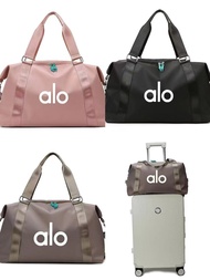 【ALO】® Alo Yoa Mens And Womens Fitness Portable Yoga Bag Dry Wet Separation Large Capacity Short-Dis