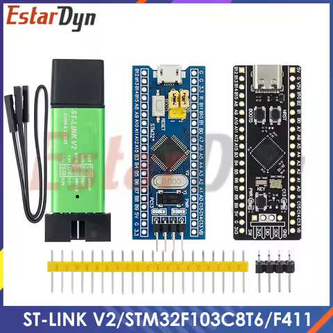 Original ST-LINK V2 Simulator Download Programmer Original STM32F103C8T6 STM32 Minimum System Develo