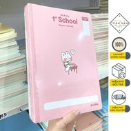 4-panel notebook for practicing handwriting and sewing on the spine A5 /B5 /A4 Klong 100gsm thick (1