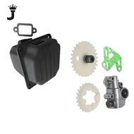 JK Oil Pump Gasket with Muffler Kit for STIHL 038 380 MS380 MS381 038AV Chainsaw