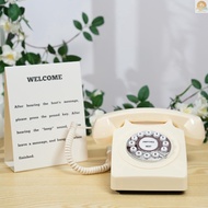 Audio Guest Book Retro Audio Message Record Wedding Phone Customized with Voicemail Best Wishes Suit