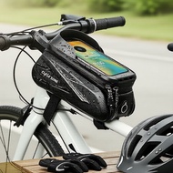 Large-Capacity MTB Road Bike Top Tube Phone Case Bag Beg Pemegang Telefon Atas Tiub Atas Basikal Bes