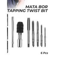 MATA Drill Bit Hand Tapping Twist Bit 6 PCS - H21