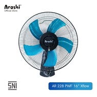 Arashi Xflow AR 228 PWF 16" Kipas Angin Dinding 16 inch / Wall Fan